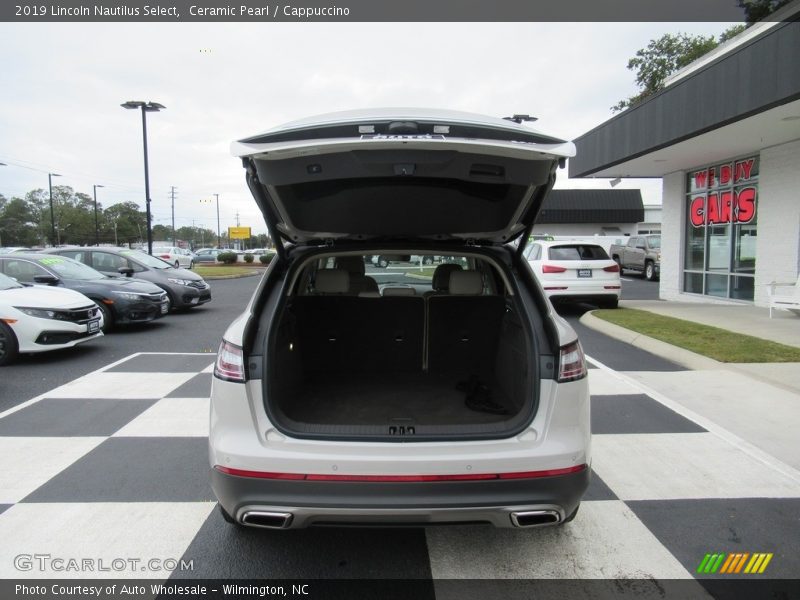 Ceramic Pearl / Cappuccino 2019 Lincoln Nautilus Select