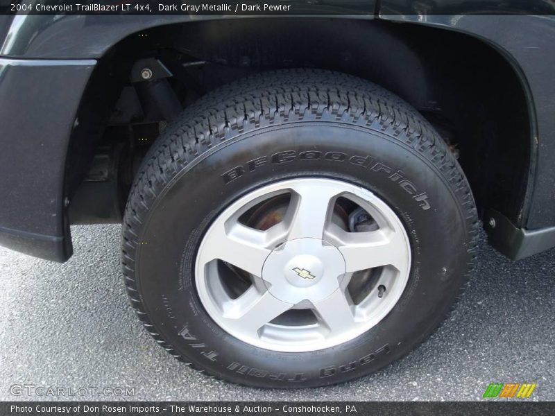 Dark Gray Metallic / Dark Pewter 2004 Chevrolet TrailBlazer LT 4x4