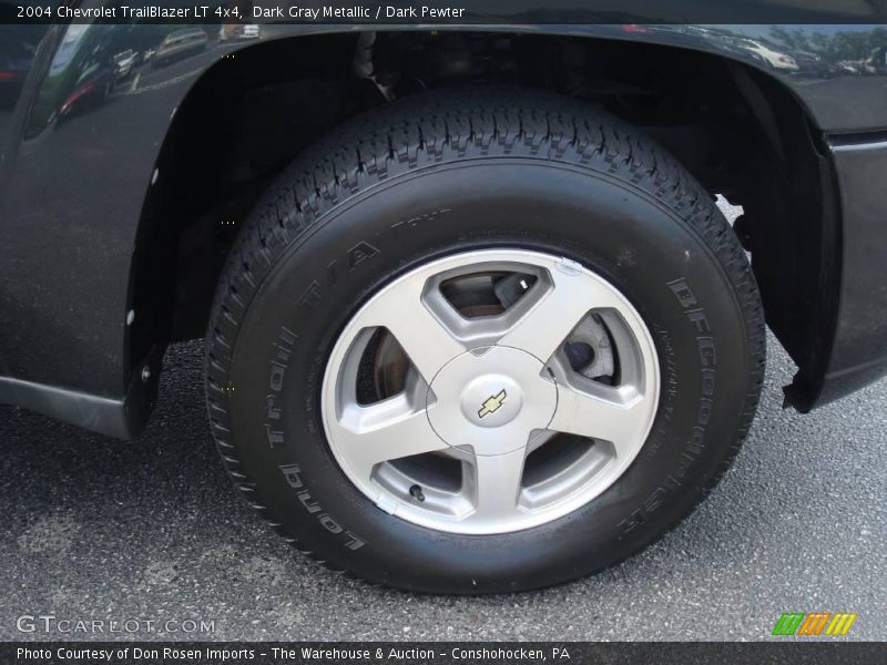 Dark Gray Metallic / Dark Pewter 2004 Chevrolet TrailBlazer LT 4x4