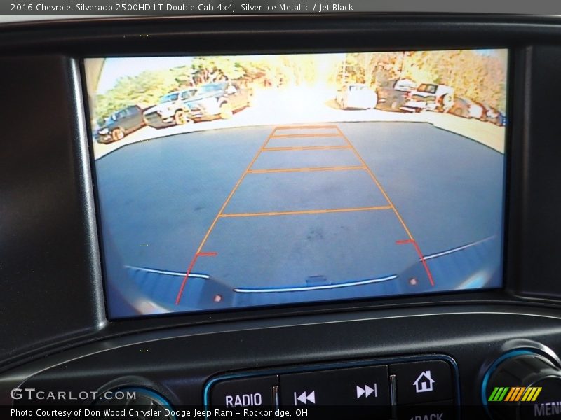 Silver Ice Metallic / Jet Black 2016 Chevrolet Silverado 2500HD LT Double Cab 4x4