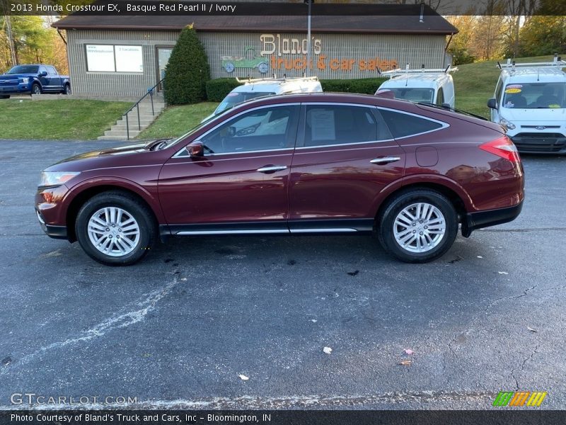 Basque Red Pearl II / Ivory 2013 Honda Crosstour EX