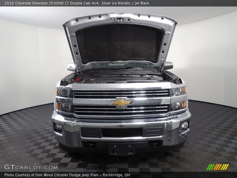 Silver Ice Metallic / Jet Black 2016 Chevrolet Silverado 2500HD LT Double Cab 4x4