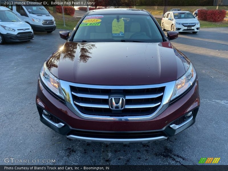 Basque Red Pearl II / Ivory 2013 Honda Crosstour EX