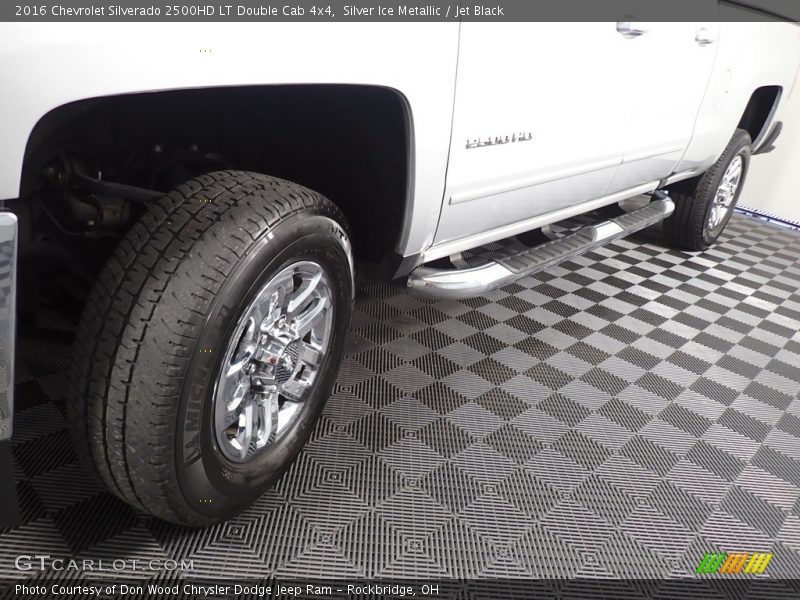 Silver Ice Metallic / Jet Black 2016 Chevrolet Silverado 2500HD LT Double Cab 4x4
