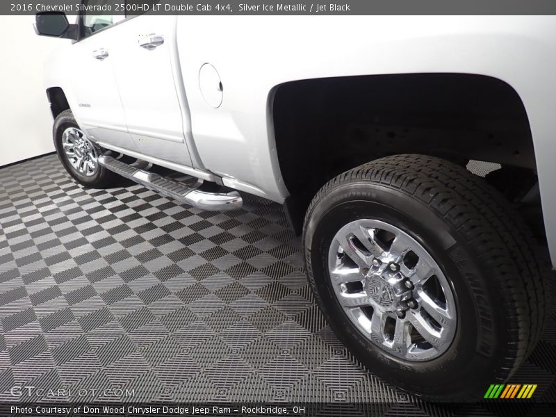 Silver Ice Metallic / Jet Black 2016 Chevrolet Silverado 2500HD LT Double Cab 4x4