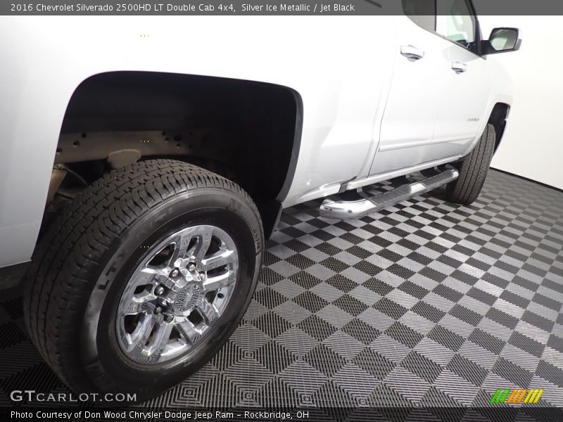 Silver Ice Metallic / Jet Black 2016 Chevrolet Silverado 2500HD LT Double Cab 4x4