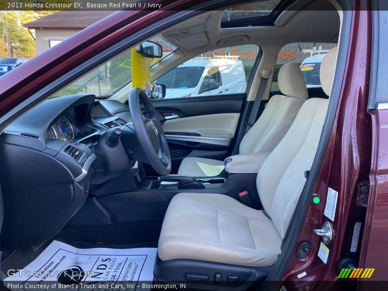 Basque Red Pearl II / Ivory 2013 Honda Crosstour EX