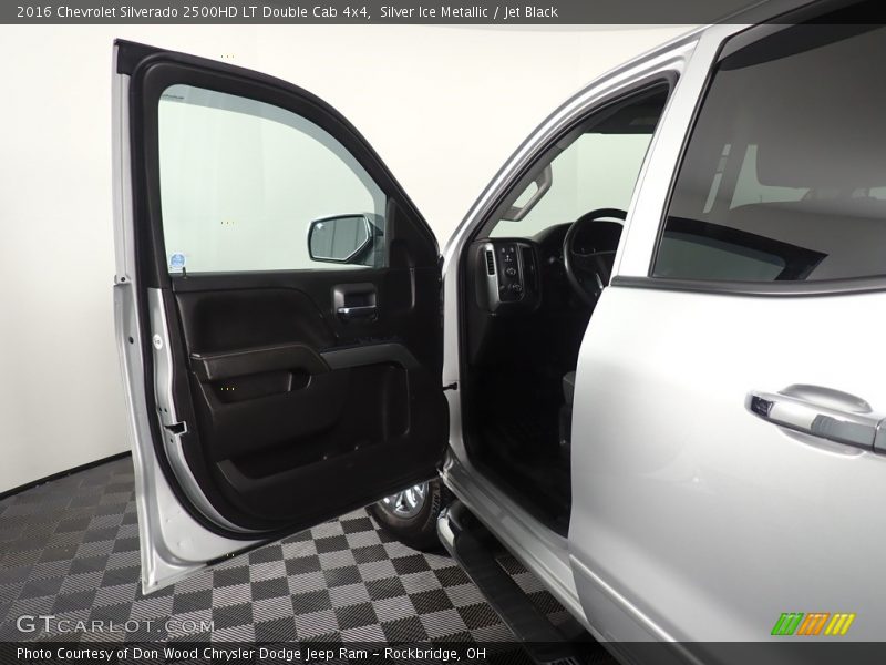 Silver Ice Metallic / Jet Black 2016 Chevrolet Silverado 2500HD LT Double Cab 4x4