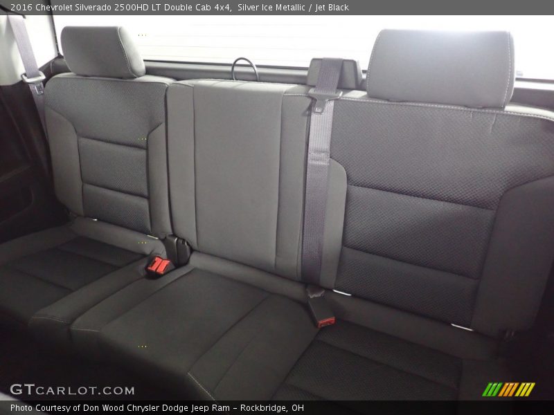 Rear Seat of 2016 Silverado 2500HD LT Double Cab 4x4