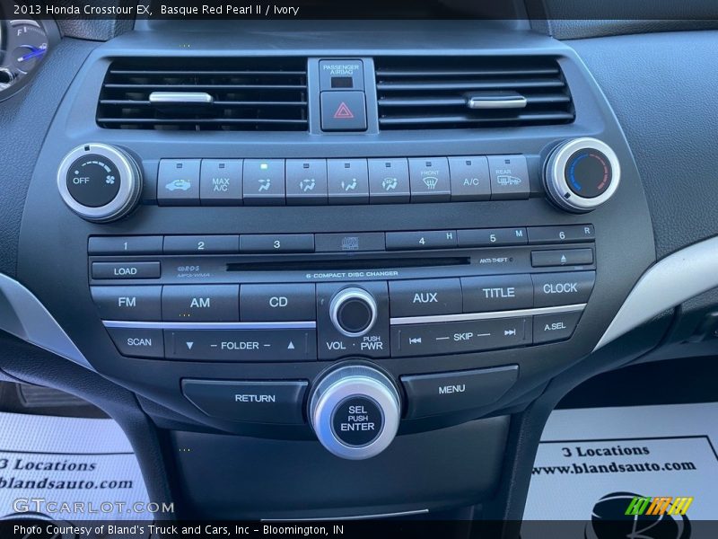 Basque Red Pearl II / Ivory 2013 Honda Crosstour EX