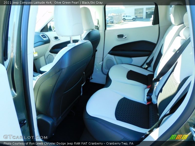Rear Seat of 2021 Compass Latitude 4x4