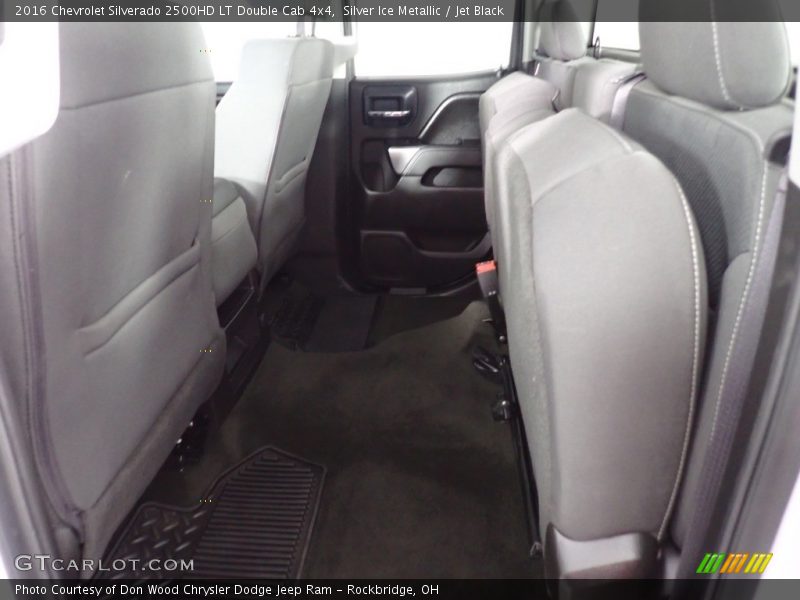 Rear Seat of 2016 Silverado 2500HD LT Double Cab 4x4