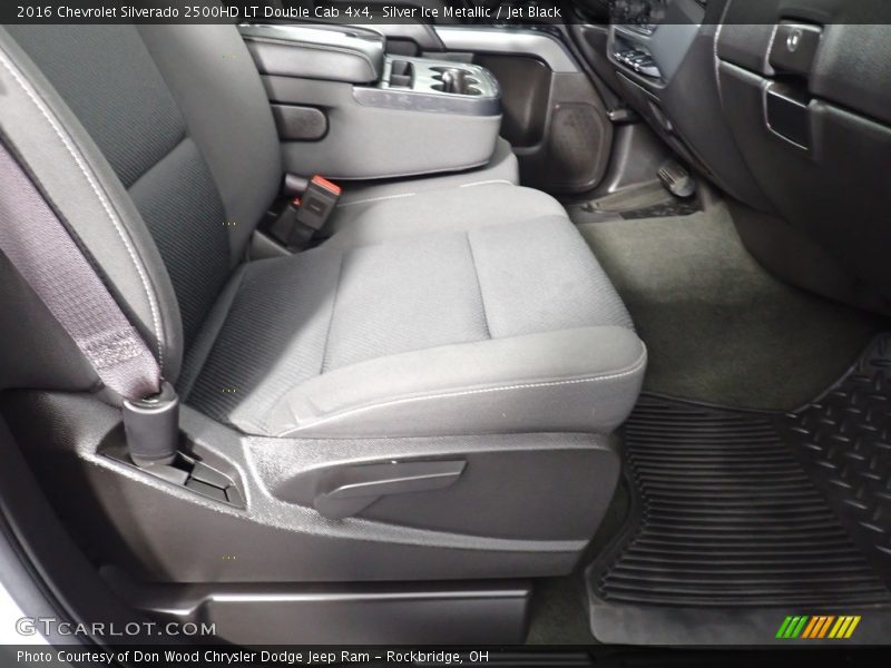 Silver Ice Metallic / Jet Black 2016 Chevrolet Silverado 2500HD LT Double Cab 4x4