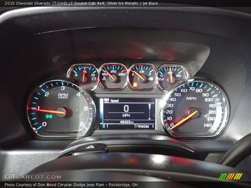  2016 Silverado 2500HD LT Double Cab 4x4 LT Double Cab 4x4 Gauges