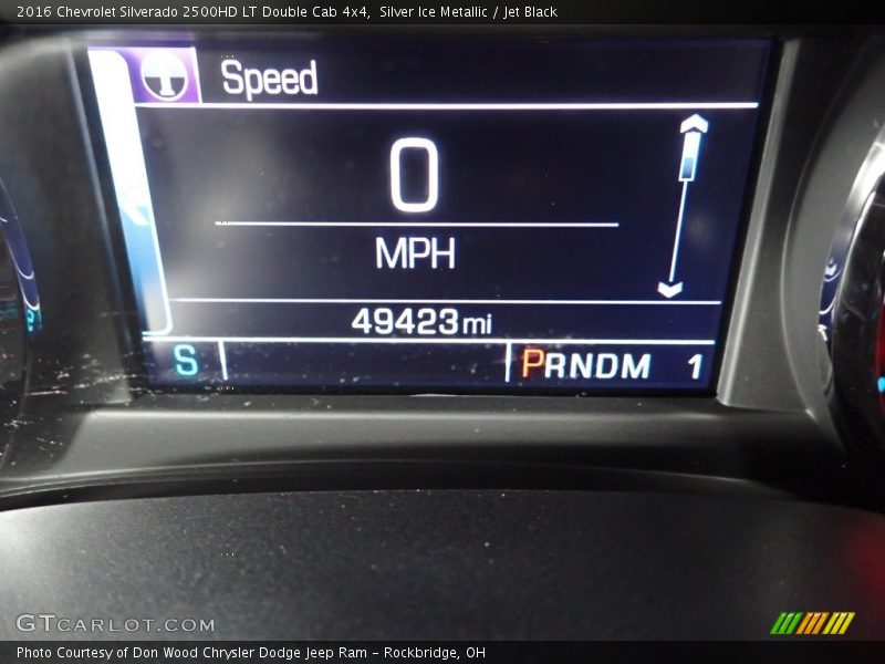 Silver Ice Metallic / Jet Black 2016 Chevrolet Silverado 2500HD LT Double Cab 4x4
