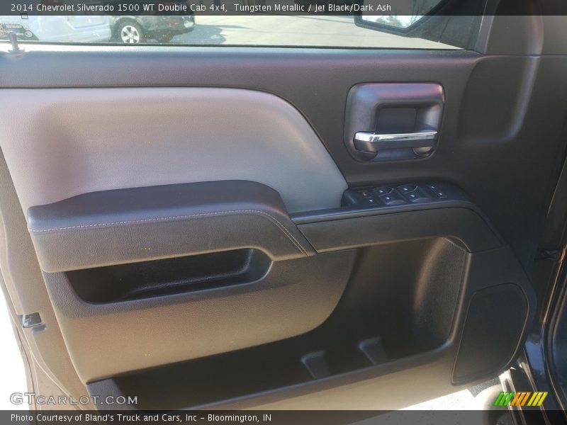 Tungsten Metallic / Jet Black/Dark Ash 2014 Chevrolet Silverado 1500 WT Double Cab 4x4