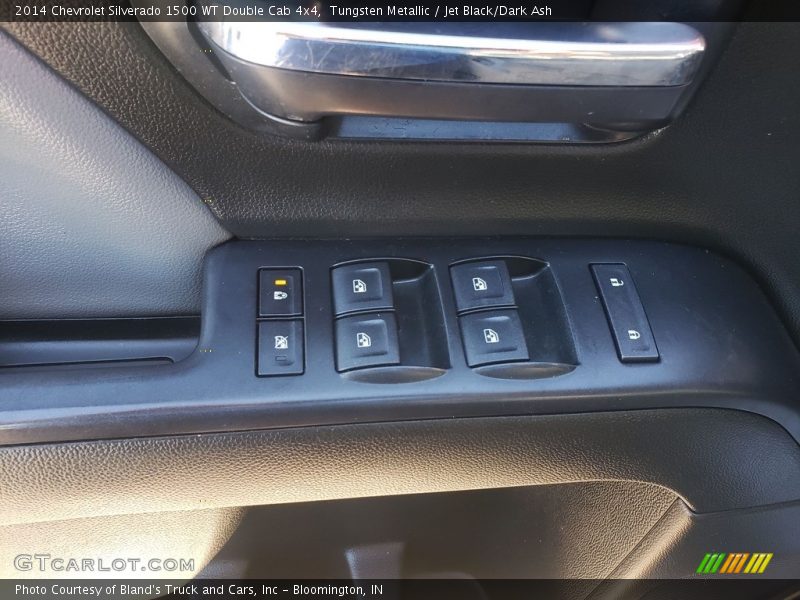 Tungsten Metallic / Jet Black/Dark Ash 2014 Chevrolet Silverado 1500 WT Double Cab 4x4