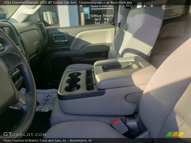 Tungsten Metallic / Jet Black/Dark Ash 2014 Chevrolet Silverado 1500 WT Double Cab 4x4