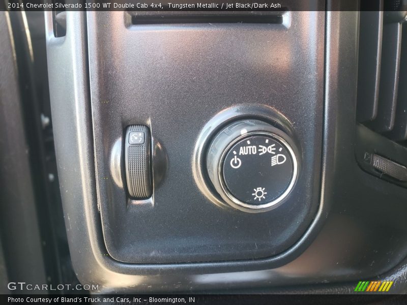 Tungsten Metallic / Jet Black/Dark Ash 2014 Chevrolet Silverado 1500 WT Double Cab 4x4