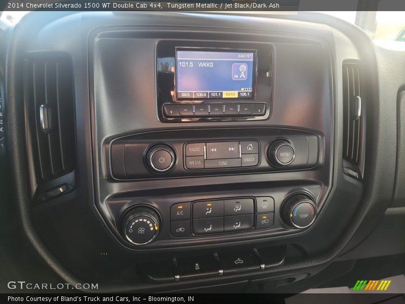 Tungsten Metallic / Jet Black/Dark Ash 2014 Chevrolet Silverado 1500 WT Double Cab 4x4