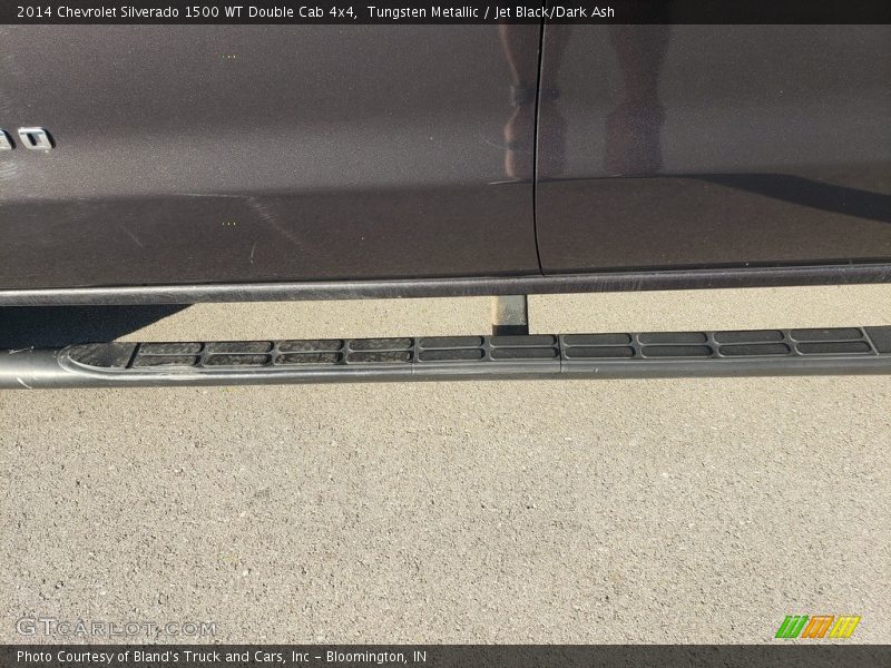 Tungsten Metallic / Jet Black/Dark Ash 2014 Chevrolet Silverado 1500 WT Double Cab 4x4