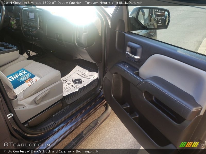 Tungsten Metallic / Jet Black/Dark Ash 2014 Chevrolet Silverado 1500 WT Double Cab 4x4