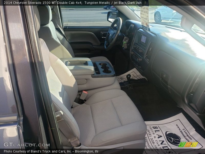 Tungsten Metallic / Jet Black/Dark Ash 2014 Chevrolet Silverado 1500 WT Double Cab 4x4