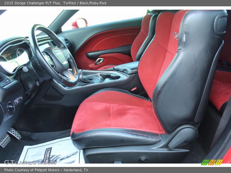 TorRed / Black/Ruby Red 2015 Dodge Challenger R/T Plus