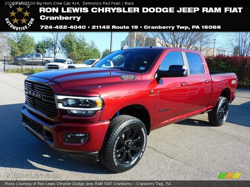 Delmonico Red Pearl / Black 2020 Ram 2500 Big Horn Crew Cab 4x4