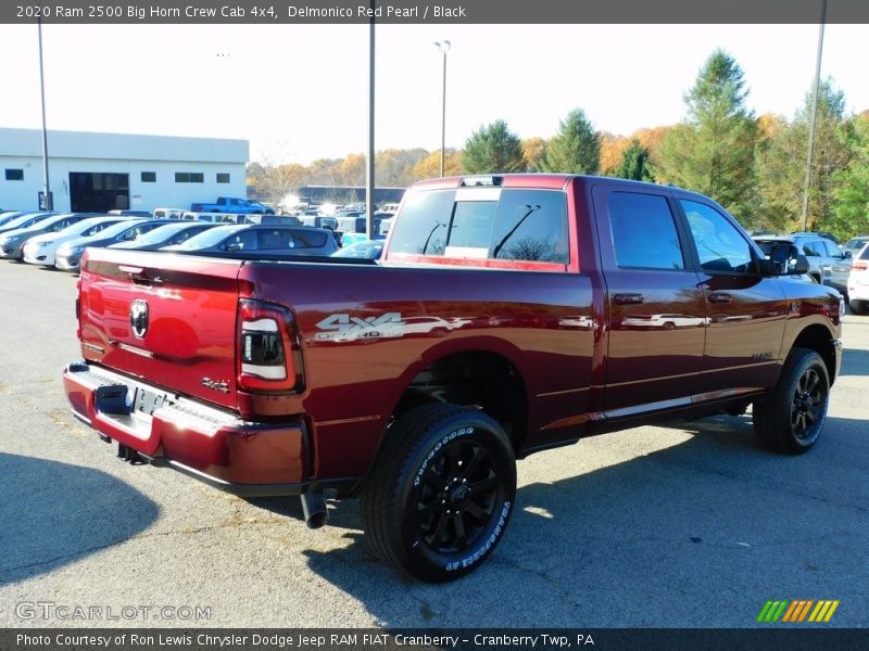 Delmonico Red Pearl / Black 2020 Ram 2500 Big Horn Crew Cab 4x4