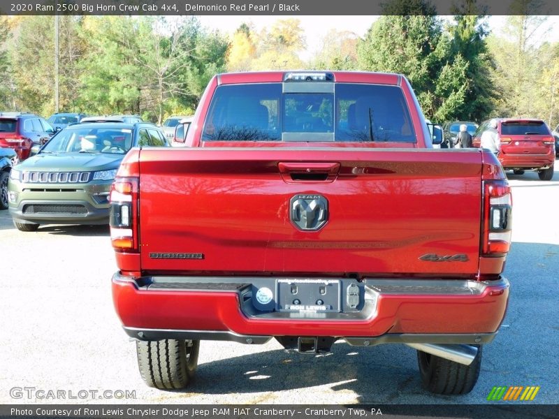 Delmonico Red Pearl / Black 2020 Ram 2500 Big Horn Crew Cab 4x4
