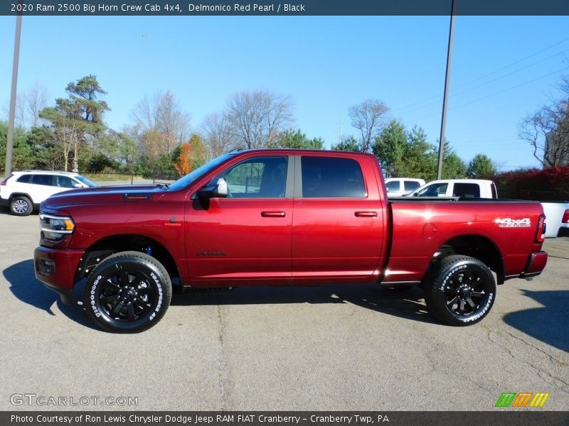 Delmonico Red Pearl / Black 2020 Ram 2500 Big Horn Crew Cab 4x4