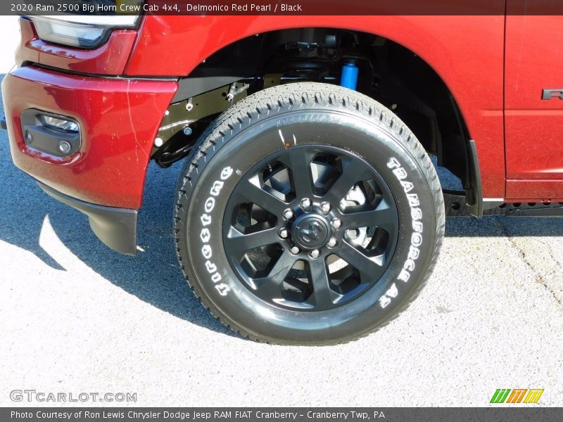Delmonico Red Pearl / Black 2020 Ram 2500 Big Horn Crew Cab 4x4