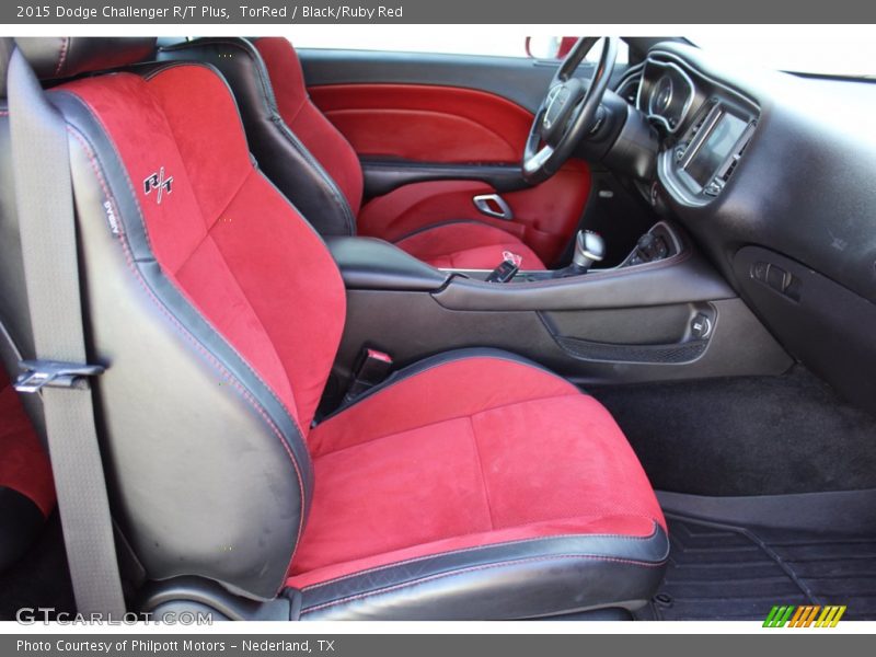 TorRed / Black/Ruby Red 2015 Dodge Challenger R/T Plus