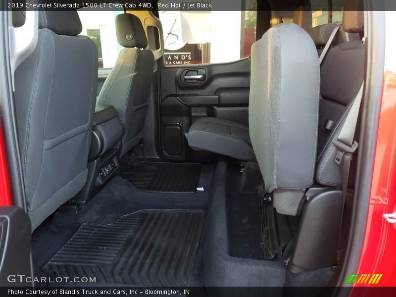 Red Hot / Jet Black 2019 Chevrolet Silverado 1500 LT Crew Cab 4WD