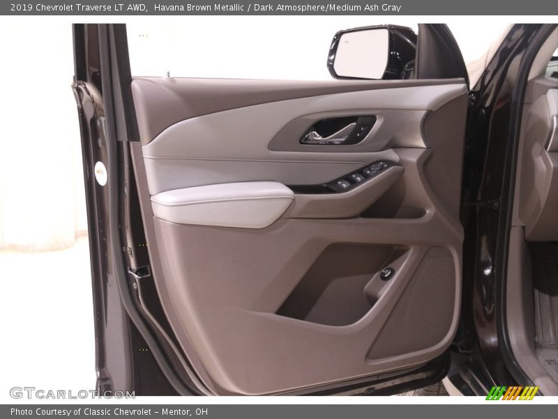 Havana Brown Metallic / Dark Atmosphere/Medium Ash Gray 2019 Chevrolet Traverse LT AWD