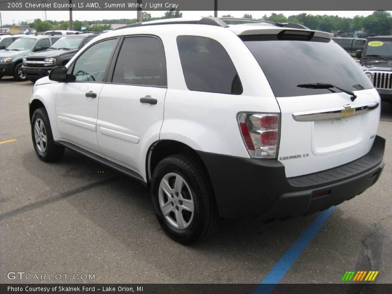 Summit White / Light Gray 2005 Chevrolet Equinox LS AWD