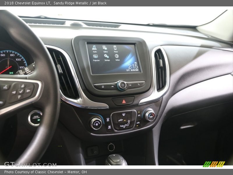 Sandy Ridge Metallic / Jet Black 2018 Chevrolet Equinox LT
