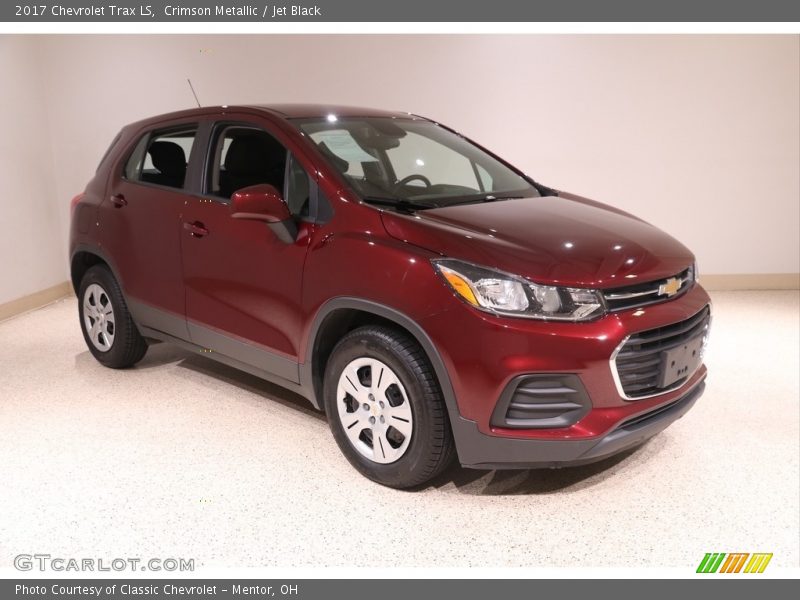 Crimson Metallic / Jet Black 2017 Chevrolet Trax LS