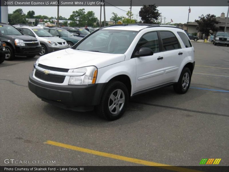 Summit White / Light Gray 2005 Chevrolet Equinox LS AWD