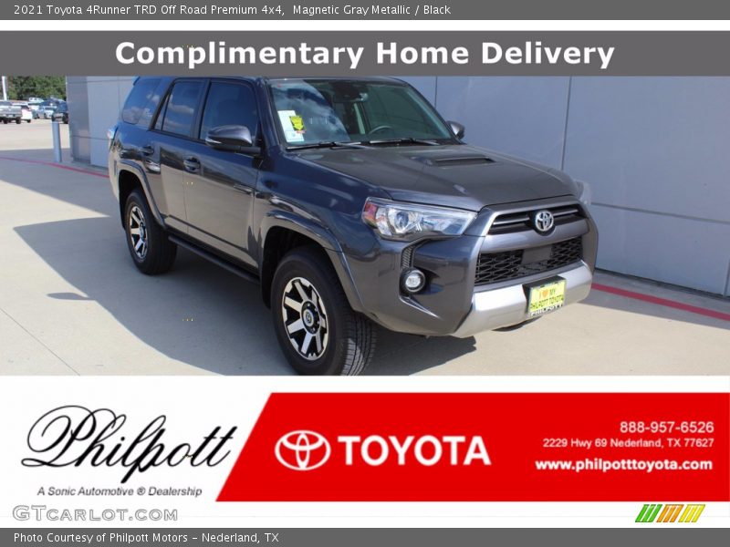 Magnetic Gray Metallic / Black 2021 Toyota 4Runner TRD Off Road Premium 4x4