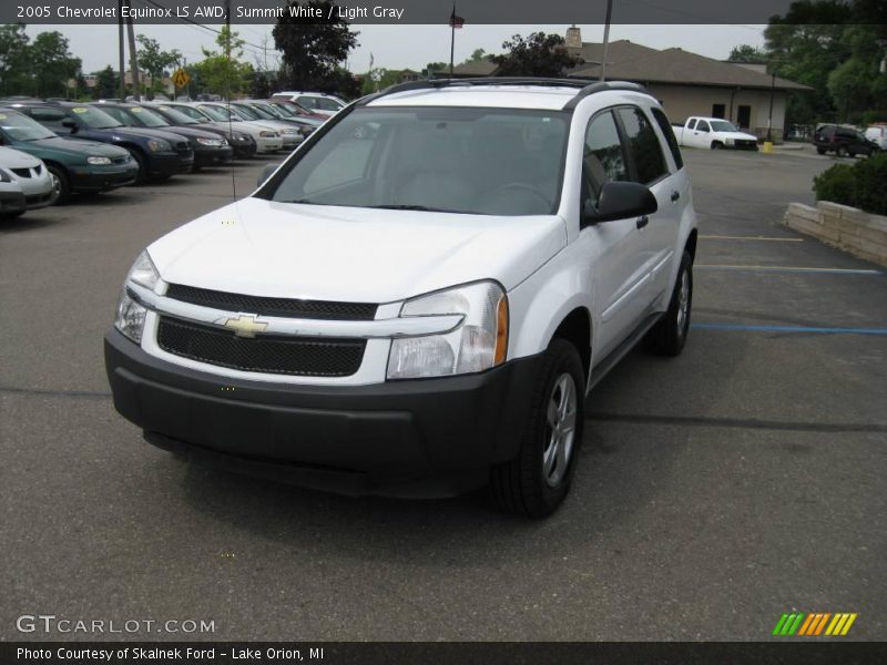 Summit White / Light Gray 2005 Chevrolet Equinox LS AWD