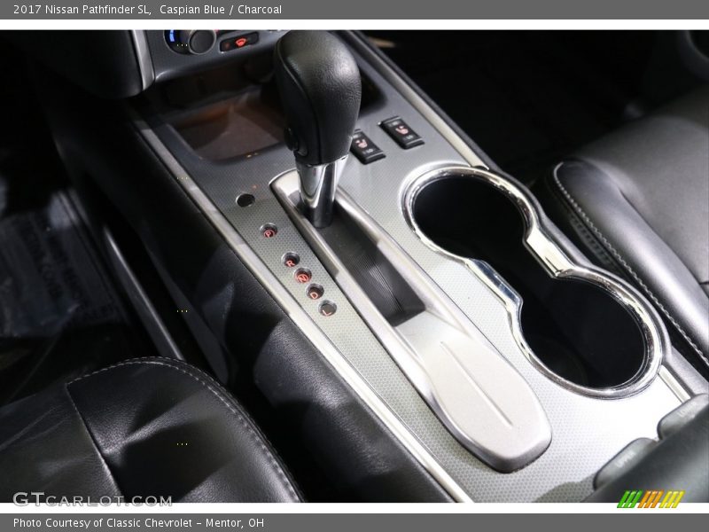 Caspian Blue / Charcoal 2017 Nissan Pathfinder SL
