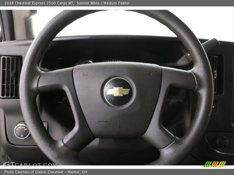 Summit White / Medium Pewter 2018 Chevrolet Express 2500 Cargo WT
