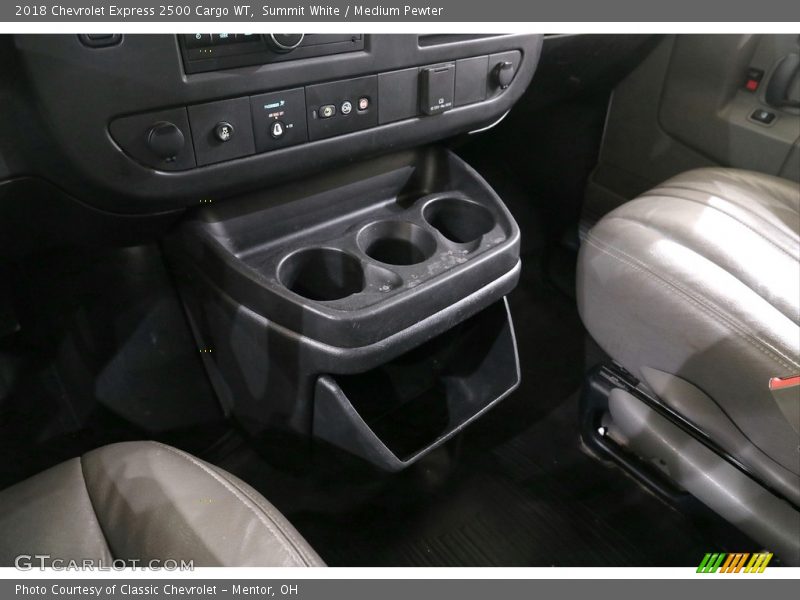 Summit White / Medium Pewter 2018 Chevrolet Express 2500 Cargo WT