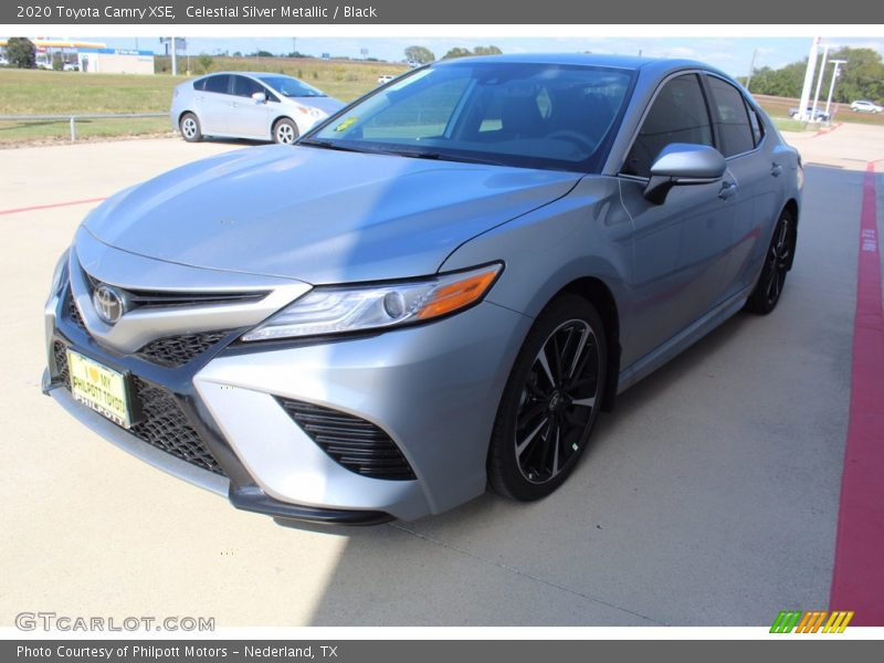 Celestial Silver Metallic / Black 2020 Toyota Camry XSE
