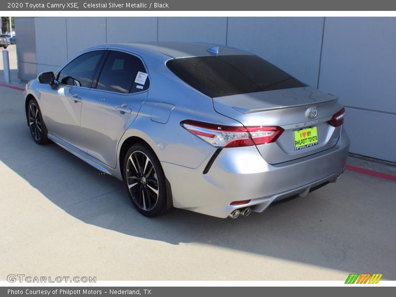 Celestial Silver Metallic / Black 2020 Toyota Camry XSE