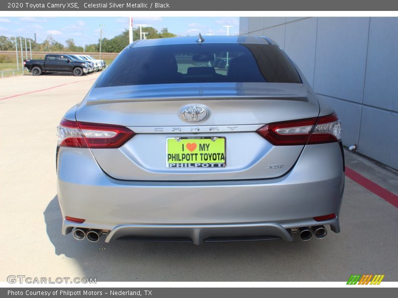 Celestial Silver Metallic / Black 2020 Toyota Camry XSE