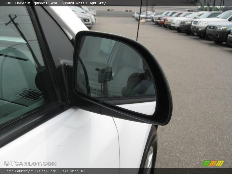 Summit White / Light Gray 2005 Chevrolet Equinox LS AWD