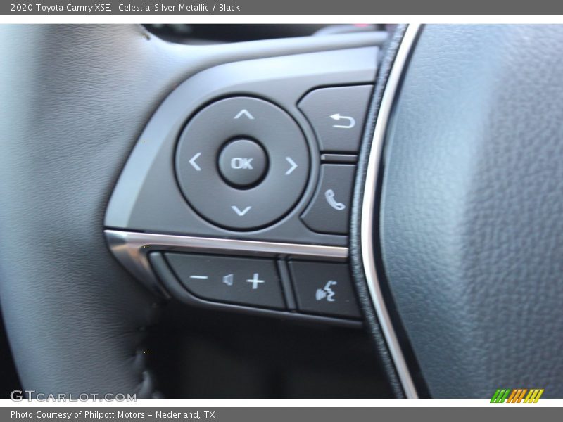 Celestial Silver Metallic / Black 2020 Toyota Camry XSE